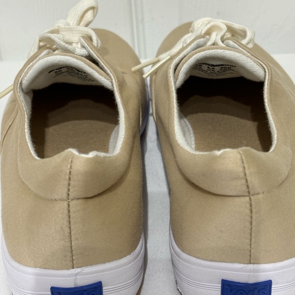 Like new Keds Beige/Tan Lace-Up Sneakers - Picture 4 of 7